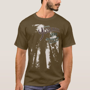 Nationaal park Yosemite Sequoias Tee Shirt
