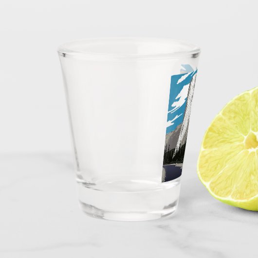 Nationaal park Yosemite Shot Glas (Links)