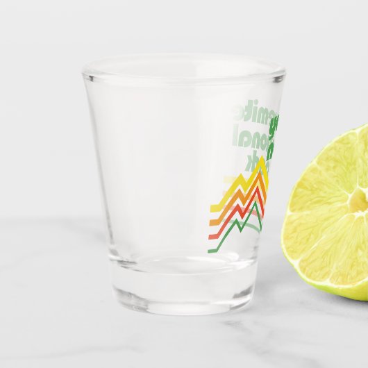 Nationaal park Yosemite Shot Glas (Links)