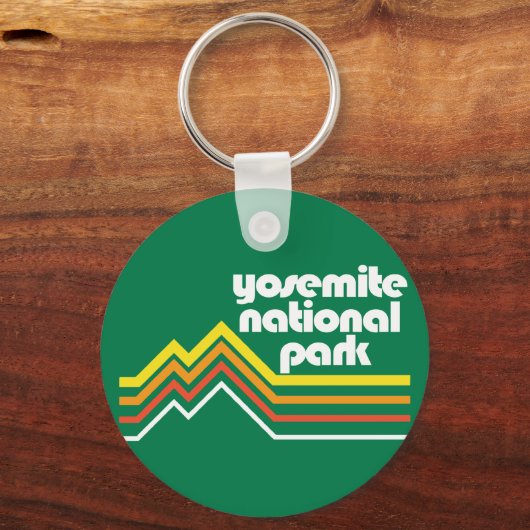 Nationaal park Yosemite Sleutelhanger (Voorkant)