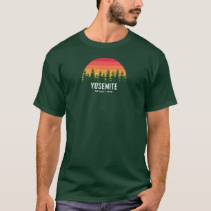 Nationaal park Yosemite T-shirt