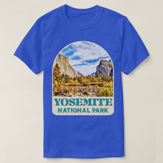 Nationaal park Yosemite T-shirt (Design voorkant)