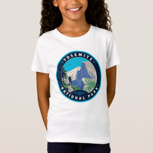 Nationaal park Yosemite T-shirt (Voorkant)