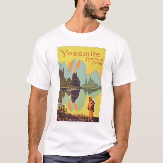 Nationaal park Yosemite T-shirt (Voorkant)