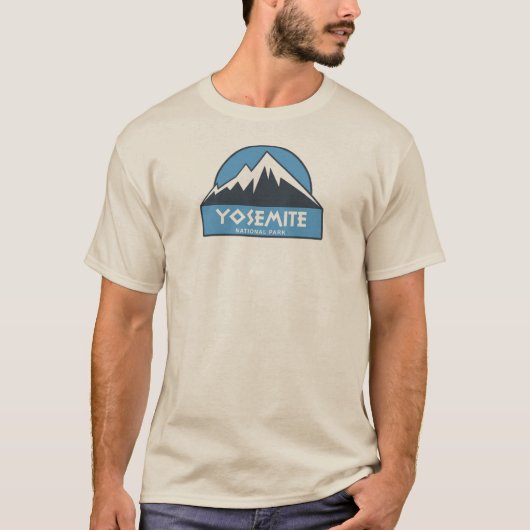 Nationaal park Yosemite T-shirt (Voorkant)