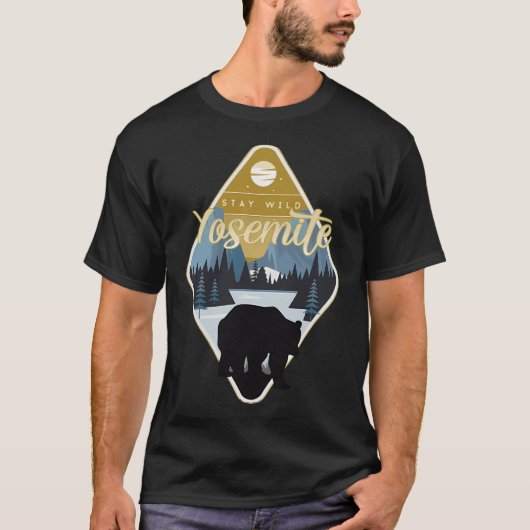 Nationaal park Yosemite T-shirt (Voorkant)
