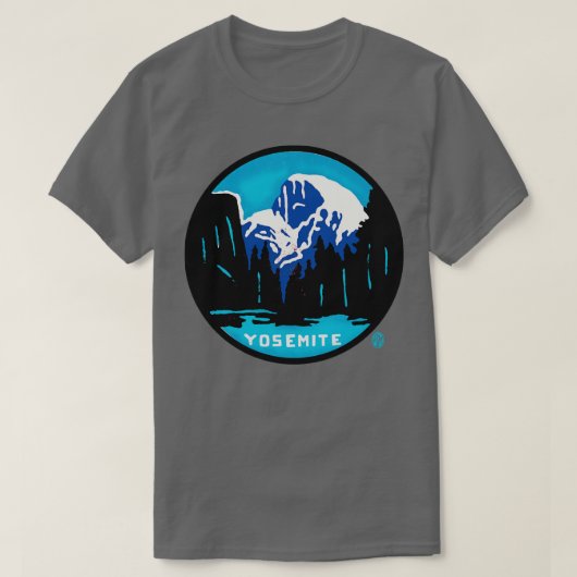  nationaal park Yosemite T-shirt (Design voorkant)