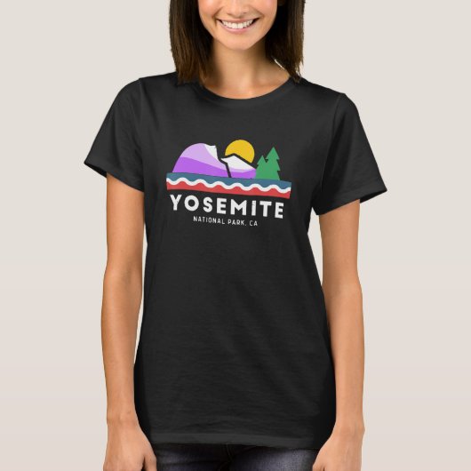 Nationaal park Yosemite T-shirt (Voorkant)
