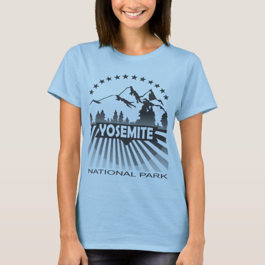 nationaal park yosemite t-shirt (Voorkant)