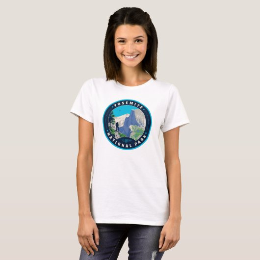 Nationaal park Yosemite T-shirt (Voorkant volledig)