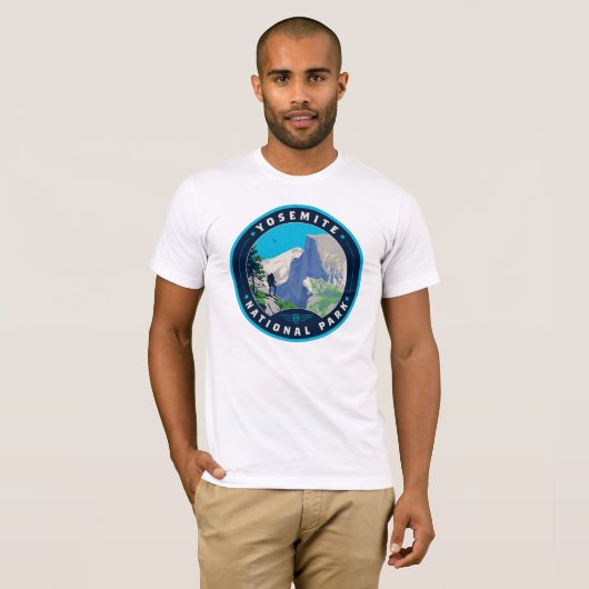 Nationaal park Yosemite T-shirt (Voorkant volledig)