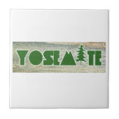 Nationaal park Yosemite Tegeltje (Voorkant)