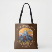 Nationaal park Yosemite Tote Bag (Voorkant)