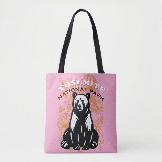 Nationaal park Yosemite Tote Bag (Voorkant)