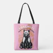 Nationaal park Yosemite Tote Bag (Achterkant)