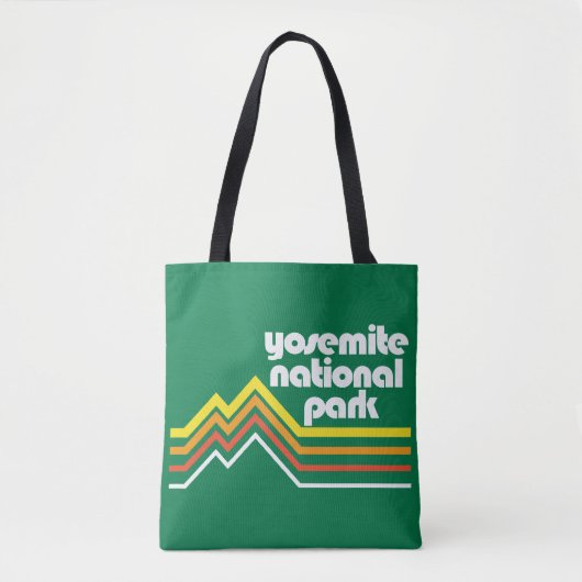 Nationaal park Yosemite Tote Bag (Voorkant)