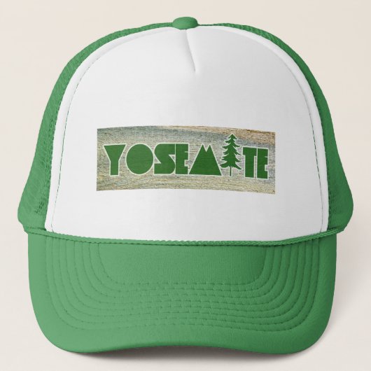 Nationaal park Yosemite Trucker Pet (Voorkant)