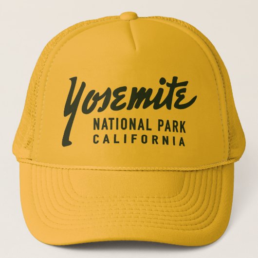  nationaal park Yosemite Trucker Pet (Voorkant)