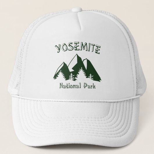 Nationaal park Yosemite Trucker Pet (Voorkant)