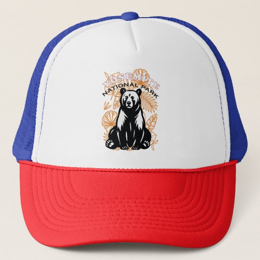 Nationaal park Yosemite Trucker Pet (Voorkant)