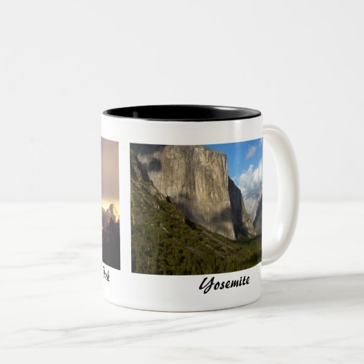 Nationaal park Yosemite Tweekleurige Koffiemok (Voorkant rechts)