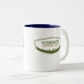 Nationaal park Yosemite Tweekleurige Koffiemok (Voorkant rechts)