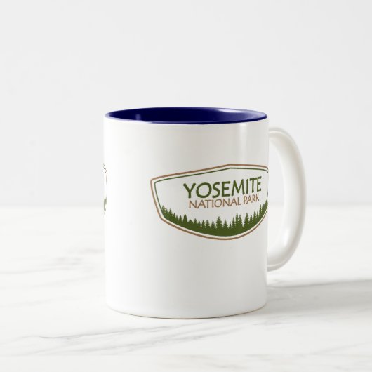 Nationaal park Yosemite Tweekleurige Koffiemok (Voorkant rechts)