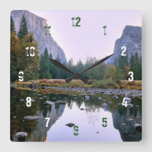 Nationaal park Yosemite Vierkante Klok