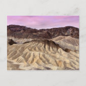 Nationaal park Zabriskie Point Death Valley Briefkaart (Voorkant)