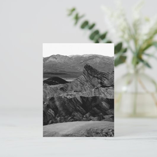 Nationaal park Zabriskie Point Death Valley Briefkaart (Staand voorkant)