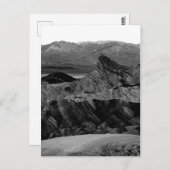 Nationaal park Zabriskie Point Death Valley Briefkaart (Voorkant / Achterkant)