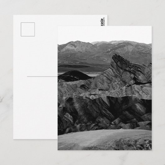 Nationaal park Zabriskie Point Death Valley Briefkaart (Voorkant / Achterkant)