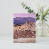 Nationaal park Zabriskie Point Death Valley Briefkaart (Staand voorkant)