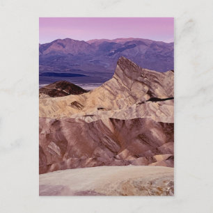 Nationaal park Zabriskie Point Death Valley Briefkaart