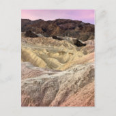 Nationaal park Zabriskie Point Death Valley Briefkaart (Voorkant)