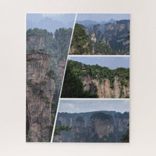Nationaal park Zhangjiajie Collage Puzzle Legpuzzel