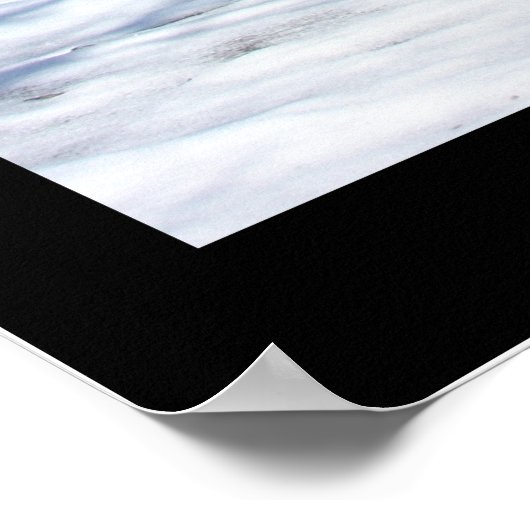 Nationaal park zHot Springs, Ice Snow Hut Poster (Hoek)