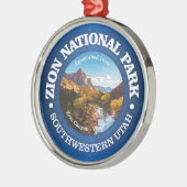 Nationaal Park Zion 2 Metalen Ornament (Links)