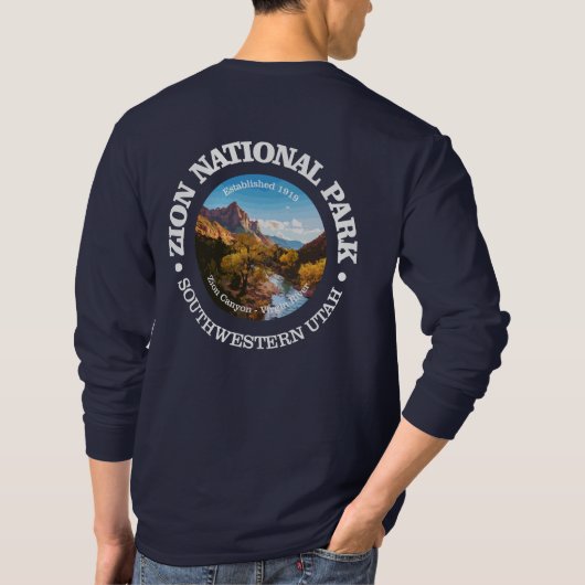 Nationaal Park Zion 2 T-shirt (Achterkant)