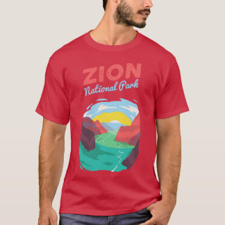 Nationaal Park Zion 5 T-shirt