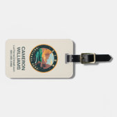 Nationaal Park Zion Bagagelabel (Voorkant horizontaal)