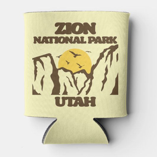 Nationaal Park Zion Blikjeskoeler (Voorkant)