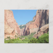 Nationaal Park Zion Briefkaart (Voorkant)