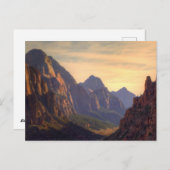 Nationaal Park Zion Briefkaart (Voorkant / Achterkant)