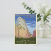  Nationaal Park Zion Briefkaart (Staand voorkant)