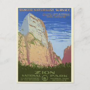  Nationaal Park Zion Briefkaart