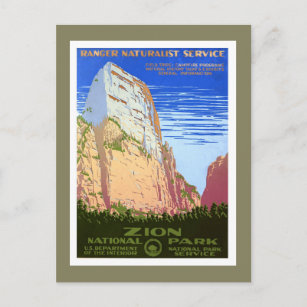 Nationaal Park Zion Briefkaart