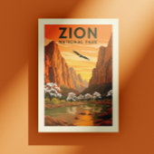 Nationaal Park  Zion Briefkaart