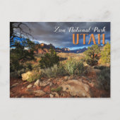 Nationaal Park Zion Briefkaart (Voorkant)
