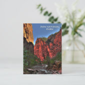 Nationaal Park Zion Briefkaart (Staand voorkant)